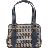 Fendi FF Monogram Zucca Mini Handbag