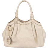 Gucci Leather GG Monogram Sukey Handbag