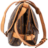 Louis Vuitton Canvas Monogram Saumur 30 Crossbody Bag