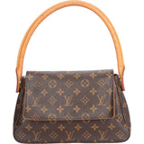 Louis Vuitton Canvas Monogram Looping PM Handbag