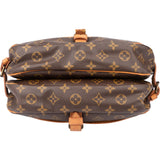 Louis Vuitton Canvas Monogram Saumur 30 Crossbody Bag