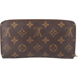 Louis Vuitton Canvas Monogram Zippy Wallet