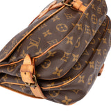 Louis Vuitton Canvas Monogram Saumur 30 Crossbody Bag