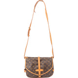 Louis Vuitton Canvas Monogram Saumur 30 Crossbody Bag