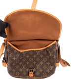 Louis Vuitton Canvas Monogram Saumur 30 Crossbody Bag