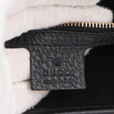 Gucci Black Leather Jackie Junco Handbag