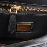 Fendi Black Leather Peekaboo Handbag