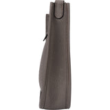 Hermès Etain Palladium Taurillon Clemence Evelyne 16 Crossbody Bag