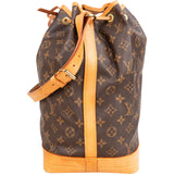 Louis Vuitton Canvas Monogram Sac Noe Grande Shoulder Bag