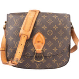 Louis Vuitton Canvas Monogram Saint Cloud GM Crossbody Bag