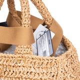 Prada Raffia Tricot Canapa Handbag