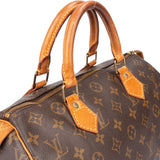 Louis Vuitton Canvas Monogram Speedy 30 Handbag