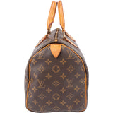 Louis Vuitton Canvas Monogram Speedy 30 Handbag
