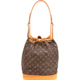 Louis Vuitton Canvas Monogram Sac Noe Grande Shoulder Bag
