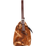 Fendi FF Fur Baguette Handbag