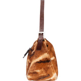 Fendi FF Fur Baguette Handbag
