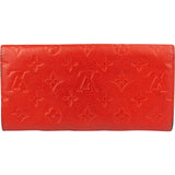 Louis Vuitton Leather Empreinte Monogram Curieuse Wallet