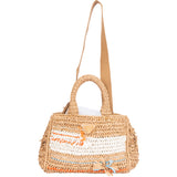 Prada Raffia Tricot Canapa Handbag