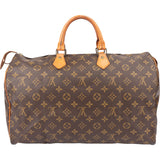 Louis Vuitton Canvas Monogram Speedy 40 Handbag
