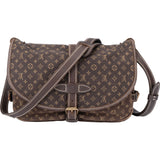 Louis Vuitton Mini Lin Monogram Saumur 30 Crossbody Bag