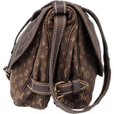 Louis Vuitton Mini Lin Monogram Saumur 30 Crossbody Bag