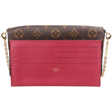 Louis Vuitton Canvas Monogram Felicie Crossbody Bag