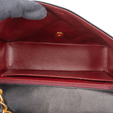 Chanel Quilted Lambskin 24K Gold Single Flap Lady Dior Crossbody Bag