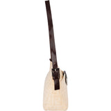 Fendi FF Buckle Baguette Shoulder Bag
