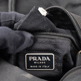 Prada Black Nylon Triangle Handbag