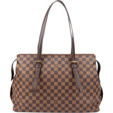 Louis Vuitton Damier Ebene Monogram Chelsea Shoulder Bag