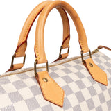 Louis Vuitton Damier Azur Monogram Speedy 30 Handbag