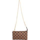Louis Vuitton Damier Ebene Monogram Bucket Pochette Accessoire Shoulder Bag