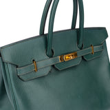 Hermès Vert Clair Ardennes Birkin 35 Handbag