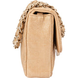 Chanel Quilted Pearl CC Single Flap Crossbody Bag