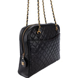 Chanel Quilted Lambskin Crossbody Bag