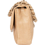 Chanel Quilted Pearl CC Single Flap Crossbody Bag