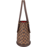 Louis Vuitton Damier Ebene Monogram Bucket PM Handbag