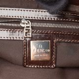 Fendi FF Buckle Baguette Shoulder Bag