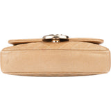 Chanel Quilted Pearl CC Single Flap Crossbody Bag