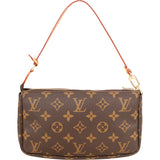 Louis Vuitton Canvas Monogram Pochette Accessoire Handbag