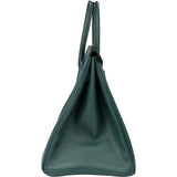 Hermès Vert Clair Ardennes Birkin 35 Handbag