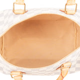 Louis Vuitton Damier Azur Monogram Speedy 30 Handbag