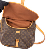 Louis Vuitton Canvas Monogram Saumur 35 Crossbody Bag