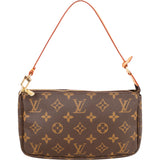 Louis Vuitton Canvas Monogram Pochette Accessoire Handbag