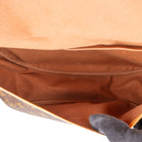 Louis Vuitton Canvas Monogram Saumur 35 Crossbody Bag