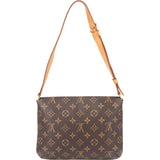 Louis Vuitton Canvas Monogram Musette Tango Shoulder Bag