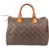 Louis Vuitton Canvas Monogram Speedy 30 Handbag