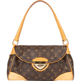 Louis Vuitton Canvas Monogram Beverly MM Shoulder Bag