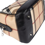 Burberry Nova-Check Monogram Handbag