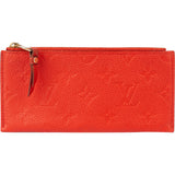 Louis Vuitton Leather Empreinte Monogram Wallet Etui